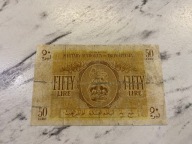 Libia - Trypolitania - 50 lir