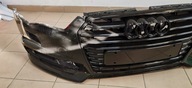 2015 Audi a6 c7 s line zderzak przedni kolor czarny