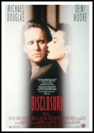 A2 PLAKAT FILMOWY FILM W SIECI DISCLOSURE MICHAEL DOUGLAS DEMI MOORE (1994)