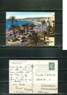 K17378)Francja: Nice, Promenade des Anglais, wyslany 1972