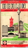 BERLIN WSCHODNI - PLAN MIASTA Z 1975 ROKU.