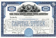 The Four Wheel Drive Auto Company, zarejestrowana w stanie Wisconsin, USA.