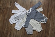 body długi rękaw 62 68 NOWY 5-pak