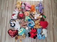 Zestaw maskotek 25szt Średnie 10-20cm 819