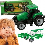 WOOPIE Traktor Rolniczy ze Zgrabiarką