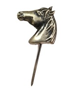 Stara szpilka do krawata stick pin – koń, eleganckie wykonanie