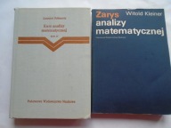 KURS ANALIZY MATEMATYCZNEJ SCHWARTZ + ZARYS ANALIZY MATEMATYCZNEJ KLEINER