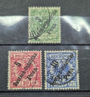 Znaczki Niemcy 1896,Afryka wschodnia