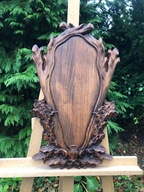 DESKA POD TROFEA Deska pod poroże jelenia, byka