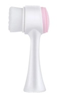 Szczoteczka do mycia twarzy| silikonowa| różowa| AS