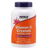 Suplement diety Now Foods Vitamin C Crystals - Witamina C proszek 454 ml