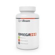 Omega 3-6-9 KWASY TŁUSZCZOWE ZDROWE TŁUSZCZE DHA I EPA - GymBeam 120 kaps