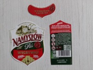 etykieta piwna - NAMYSŁÓW - loteria