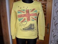 BLUZA PIKOWANA ŻÓŁTA-ROZM UNIWERSALNY