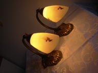 UROCZO LŚNIĄCE LAMPKI LUB KINKIETY 2 SZT.