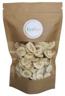 Banan Liofilizowany Plastry 100g ECONUT Banany Liofilizowane Słodkie Owoce