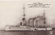 KAISERLICHE MARINE ... LEKKI KRĄŻOWNIK S.M.S. DRESDEN