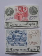Hiszpania - Europa CEPT 1982 - wydarzenia historyczne - Mi. 2545-46 **
