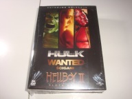Hulk / Ścigani / Hellboy II płyta DVD