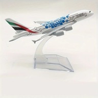Model samolotu Airbus A380-800 Emirates World Expo 1:400