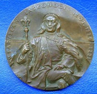 MEDAL BRAZ POCZET KROLOW POLSKI
