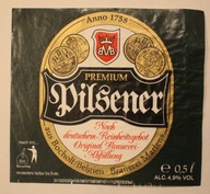 ETYKIETA - Pilsener PREMIUM - Belgien - Brauerei Martens - BELGIA