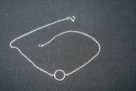 bransoletka z kółkiem - srebro 925