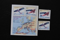 Blok 117 , Fi 2658 - 2659 ** -50 lat Zwycięstwa Polskich Lotników Challenge