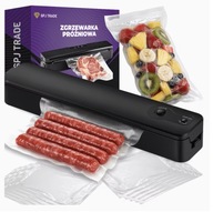ZGRZEWARKA PRÓŻNIOWA DO PAKOWANIA ŻYWNOŚCI ZESTAW PAKOWARKA 90W +10 WORKÓW