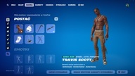 KONTO FORTNITE 185 SKINÓW | TRAVIS SCOTT | PEŁNY DOSTĘP PC | DC W OPISIE