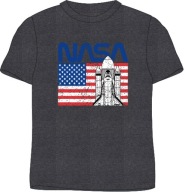 Bluzka T-shirt NASA boy - 134