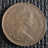 *WIELKA BRYTANIA [0151] *2 Pence 1978 NEW PENCE *ELIZABETH II