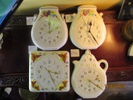 Zegar kuchenny z porcelany