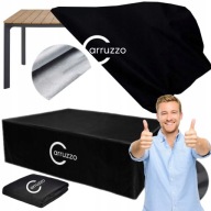 POKROWIEC NA STÓŁ OGRODOWY CARUZZO WODODOPORNY CZARNY DUŻY WYTRZYMAŁY