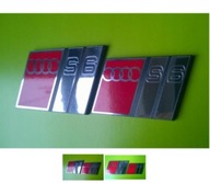 Emblematy S line Sline do Audi S8 S6 S4 S3 S2 - 2szt.