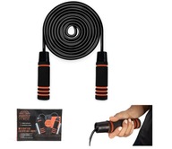 Skakanka nylonowa obciążeniowa Phoenix Fitness RY916 2x200g 250 cm