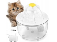 Dozownik Wody Fontanna LED Dla Kota 1,5L miska WIYETY