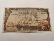 Kongo Belgijskie - 500 frankow - 1957 - bardzo rzadki