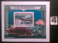 Ryby , Guinee , MNH cięty