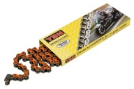 Łańcuch napędowy YBN 420 134 ogniwa, pomarańczowy