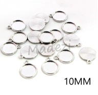 Baza medalionu na kaboszon 10mm