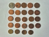 Zestaw 24 Monety - Rumunia