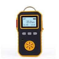 CZUJNIK STĘŻENIA POZIOMU TLENU ANALIZATOR PROCENTOWY MONITOR + ALU WALIZKA