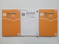 Kolorowy Start 3-latek Przewodnik część 2,3 + Wpisy