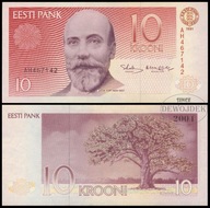 BNA - ESTONIA 10 Krooni 1991 AH 467142 # P72a # XF-