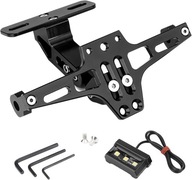 UCHWYT TABLICY REJESTRACYJNEJ DO MOTORU Z LED