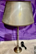 gratis u ciebie Salonowa Lampa z abażur Srebrny ręcznie robionym