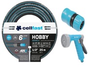 Wąż ogrodowy Cellfast 25 m 1 2 cala + zraszacz i + złącze gratis