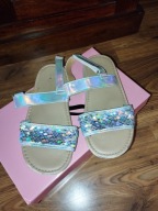 Sandały dziewczęce 31cekiny