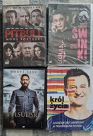 Zestaw polskich filmów na DVD - 4 sztuki - nowe